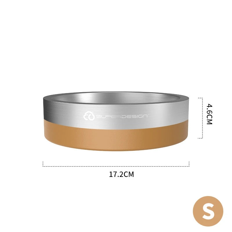 Stainless Steel Pet Slow Feeder Bowl