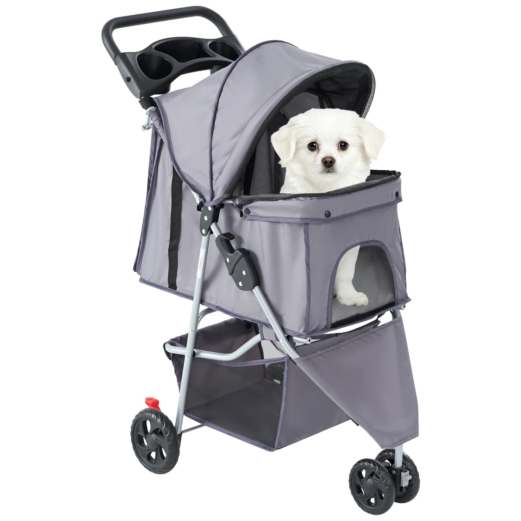 3-Wheel Foldable Pet Stroller