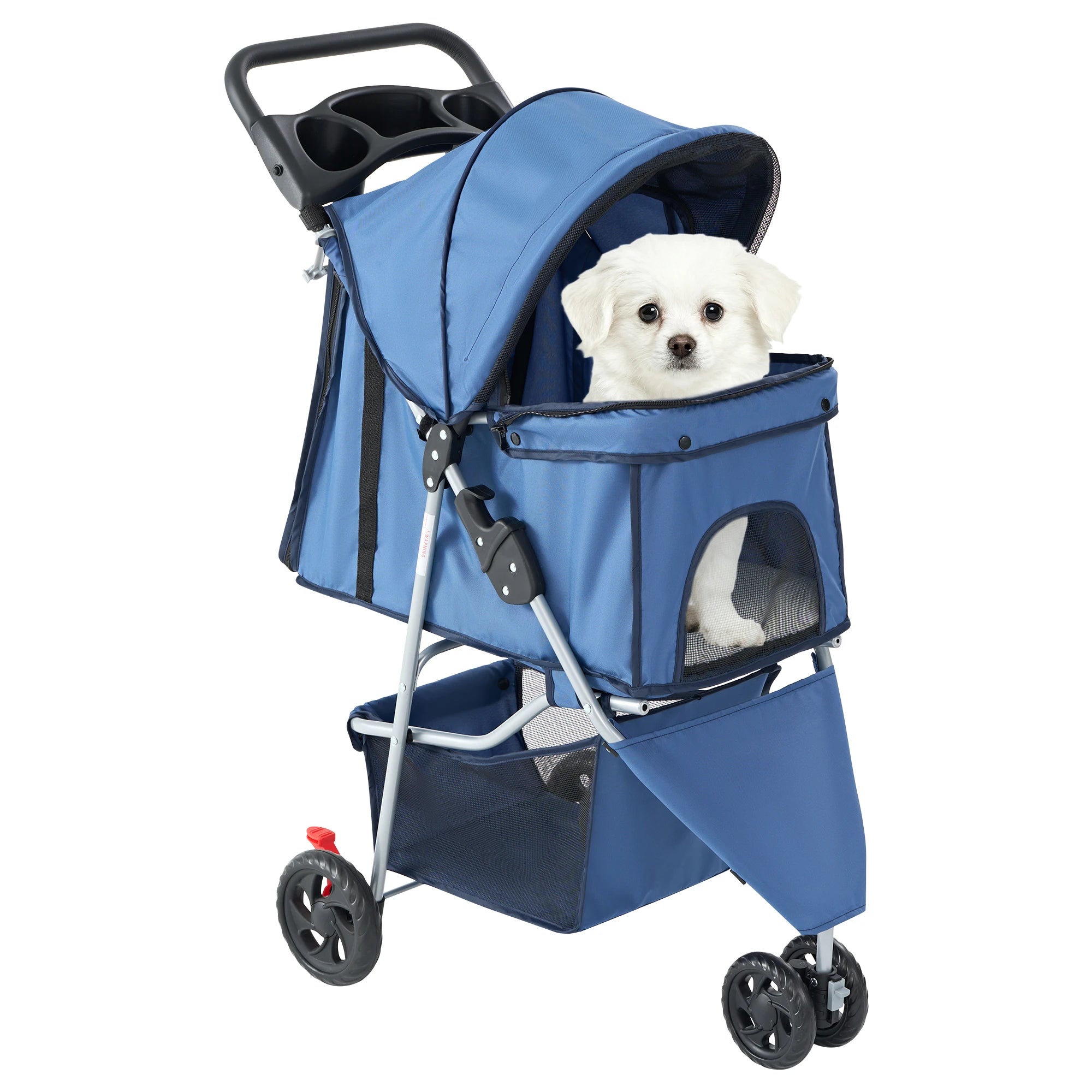 3-Wheel Foldable Pet Stroller