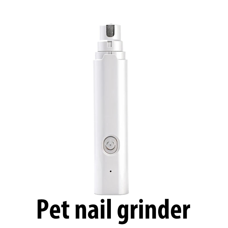 Rechargeable Pet Nail Grinder & Clipper with LED Light