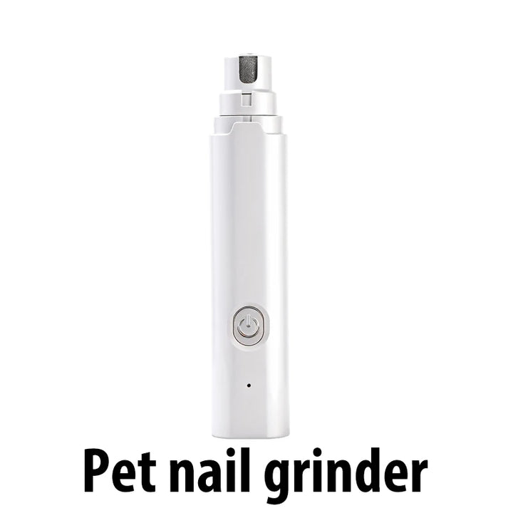 Rechargeable Pet Nail Grinder & Clipper with LED Light