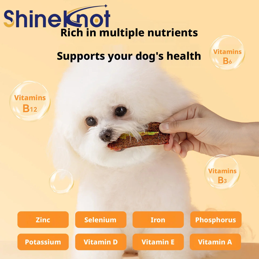 Freeze-Dried Pig Chew Treats for Dogs & Cats