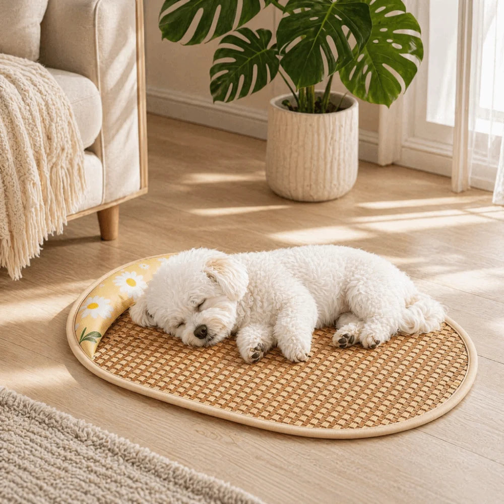 Breathable Woven Cooling Pet Mat