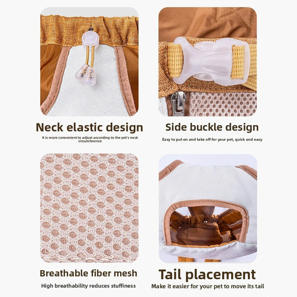 Breathable Foldable Cat Carrier Backpack