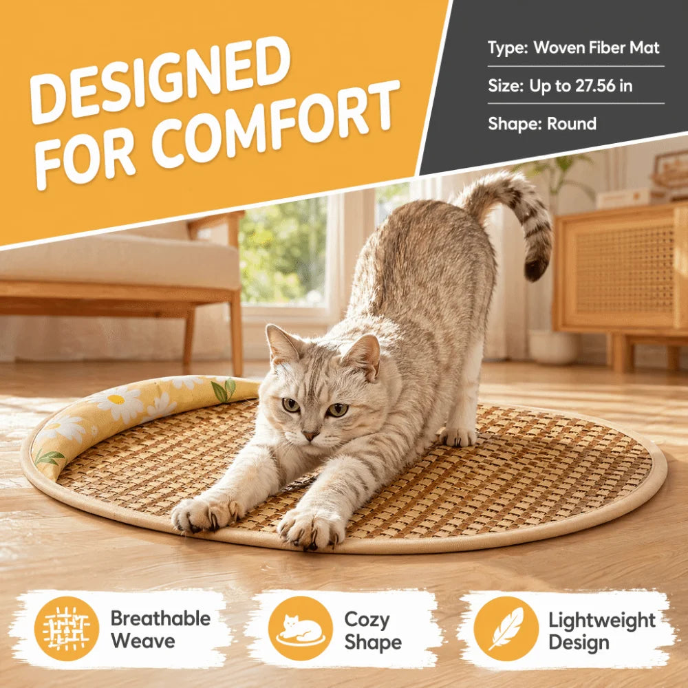 Breathable Woven Cooling Pet Mat
