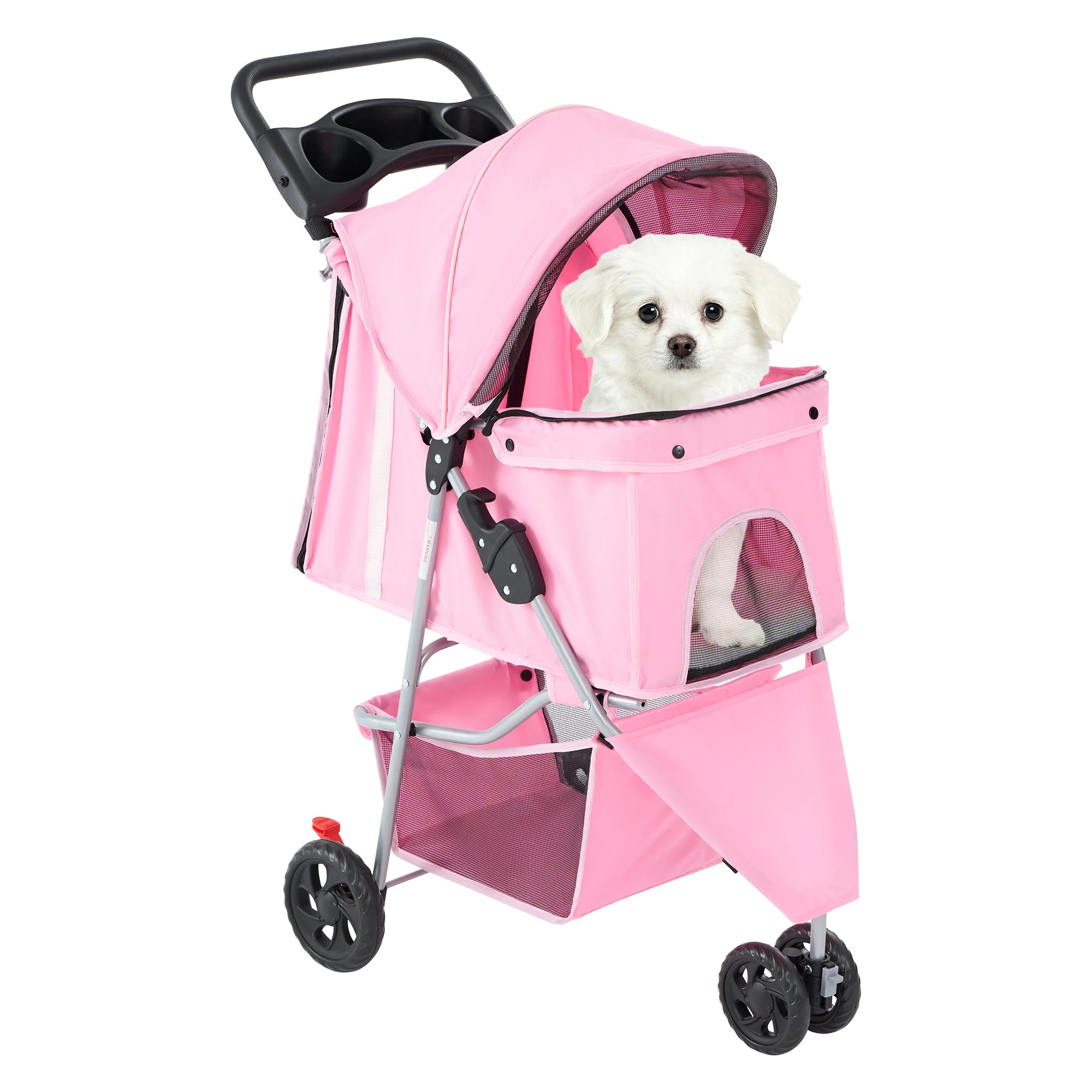 3-Wheel Foldable Pet Stroller
