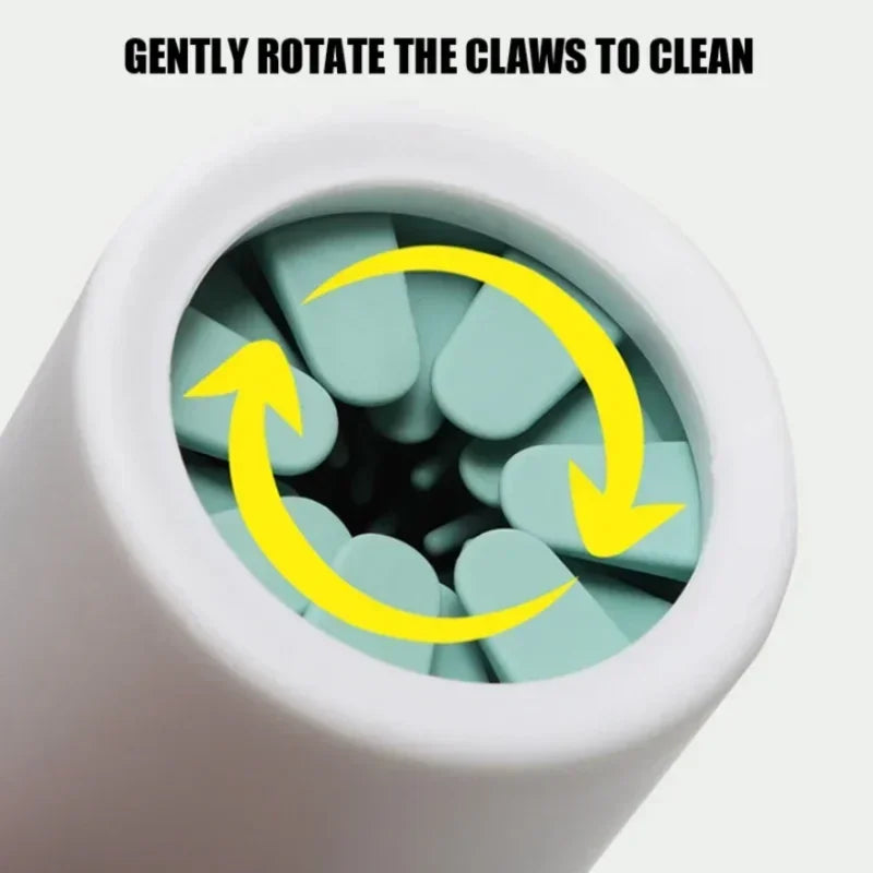 Automatic Silicone Pet Paw Washer & Cleaner Cup