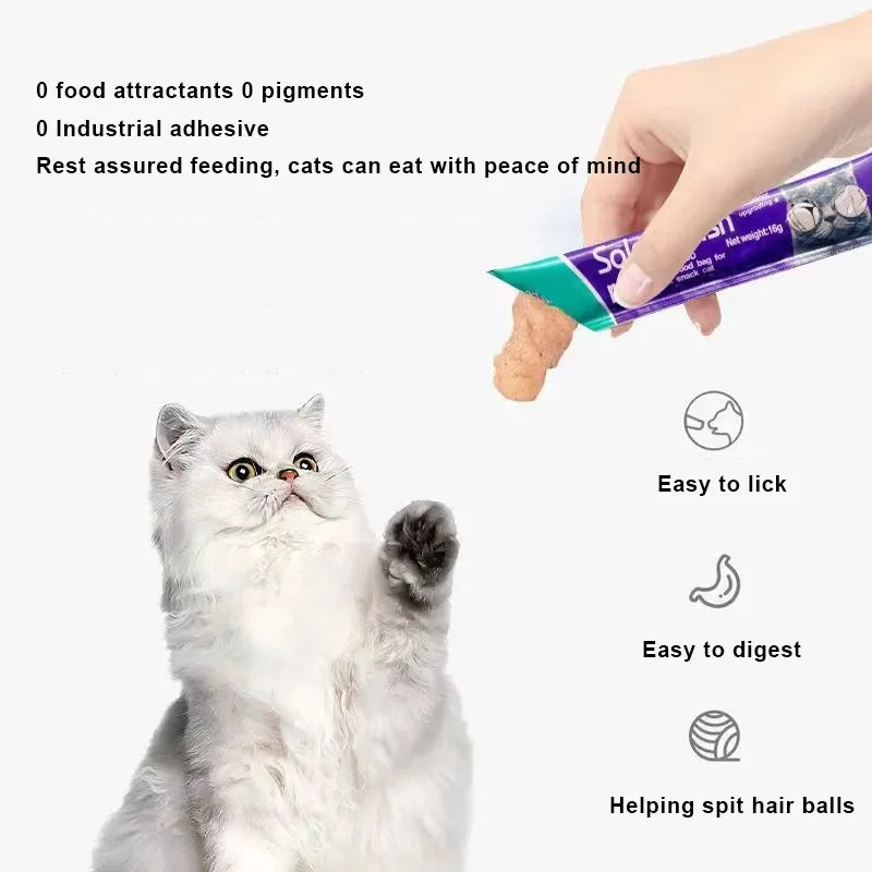 Mixed Flavor Cat Liquid Treats – 30 Pack