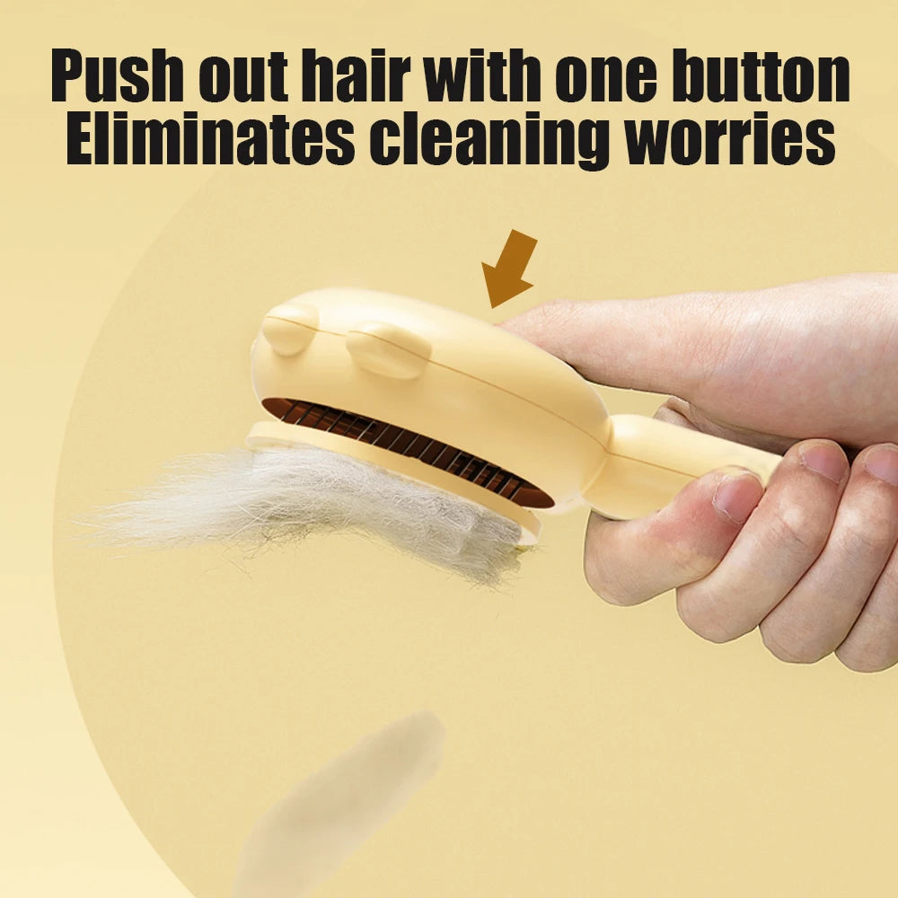 Self-Cleaning Slicker Brush for Dogs & Cats