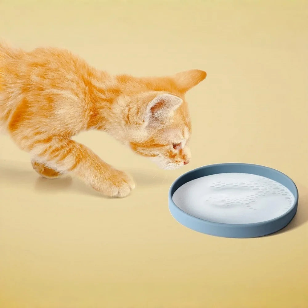 Collapsible Non-Spill Silicone Pet Bowl