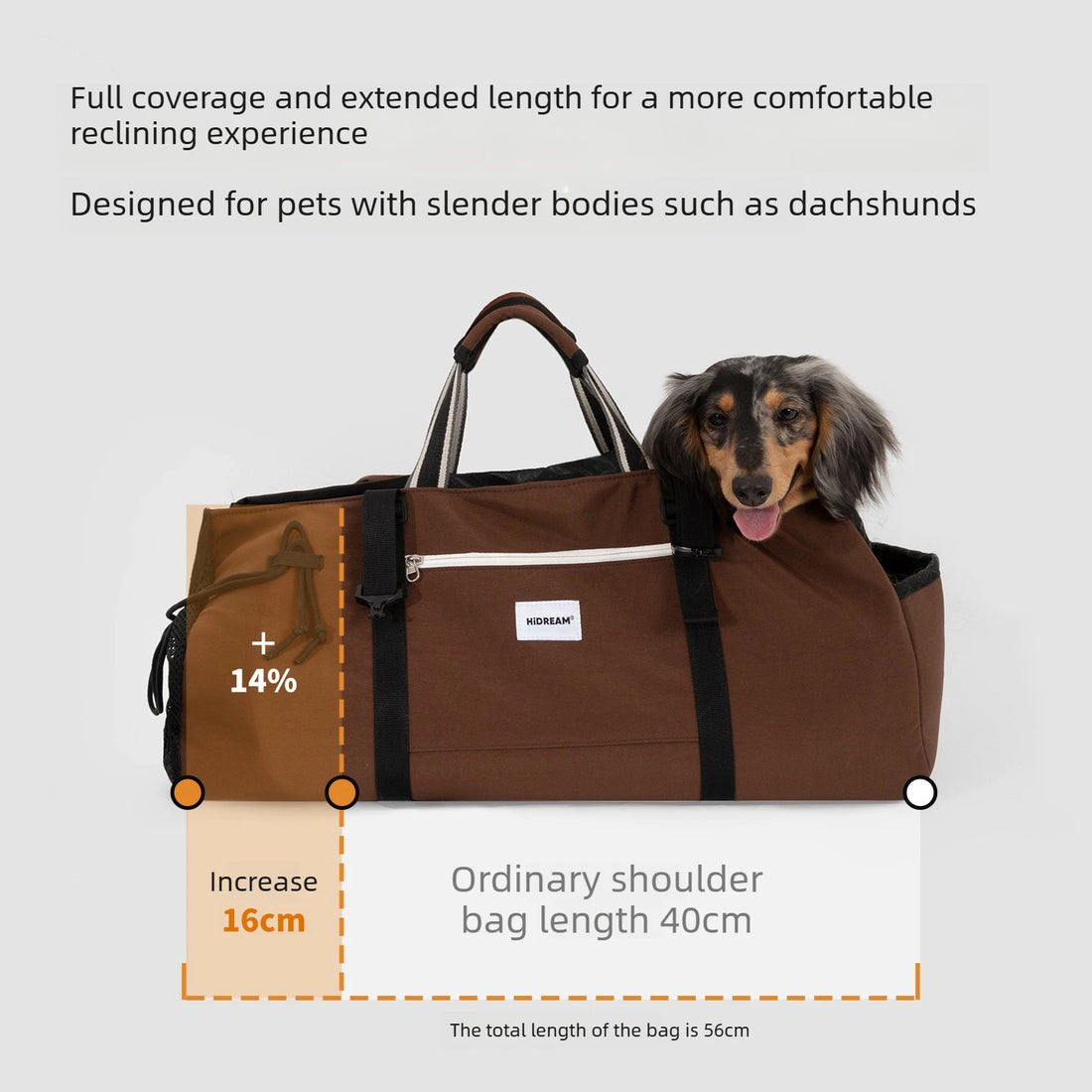 Nylon Dachshund Pet Carrier Backpack