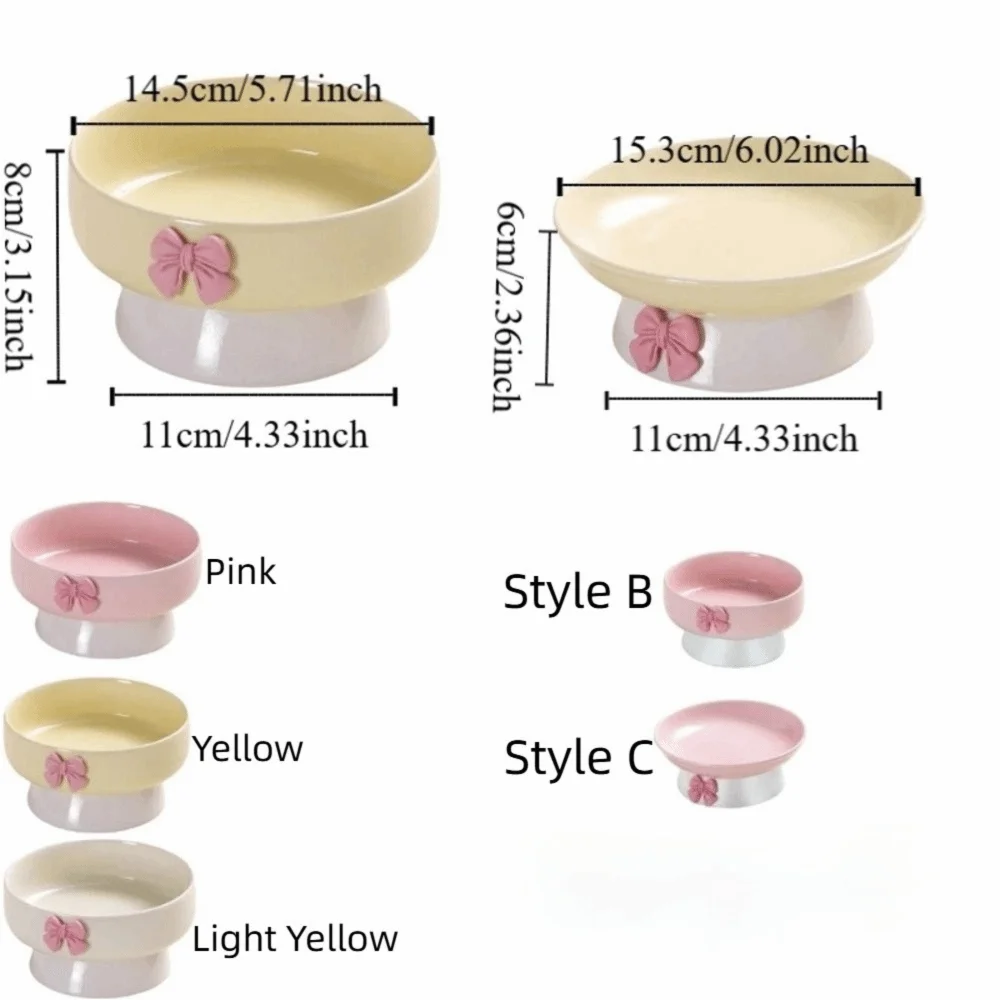 Large Ceramic Pet Bowl with Non-Slip Base