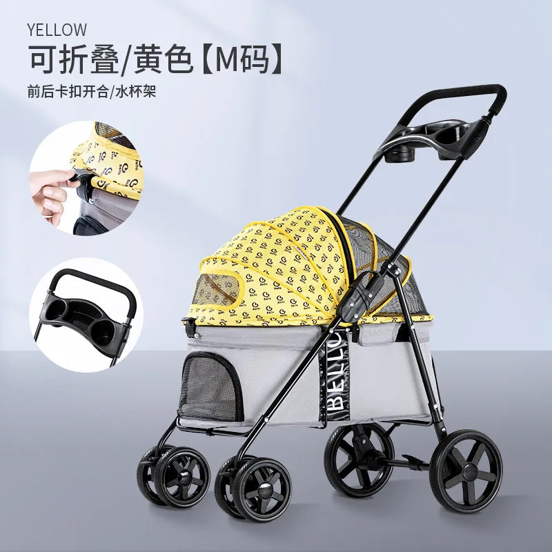 Foldable Lightweight Pet Stroller