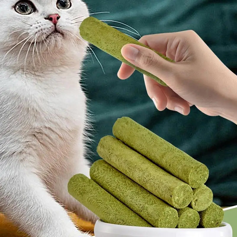 Natural Cat Grass Chew Sticks