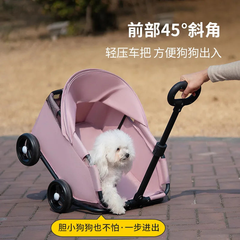 Lightweight Foldable Pet Stroller