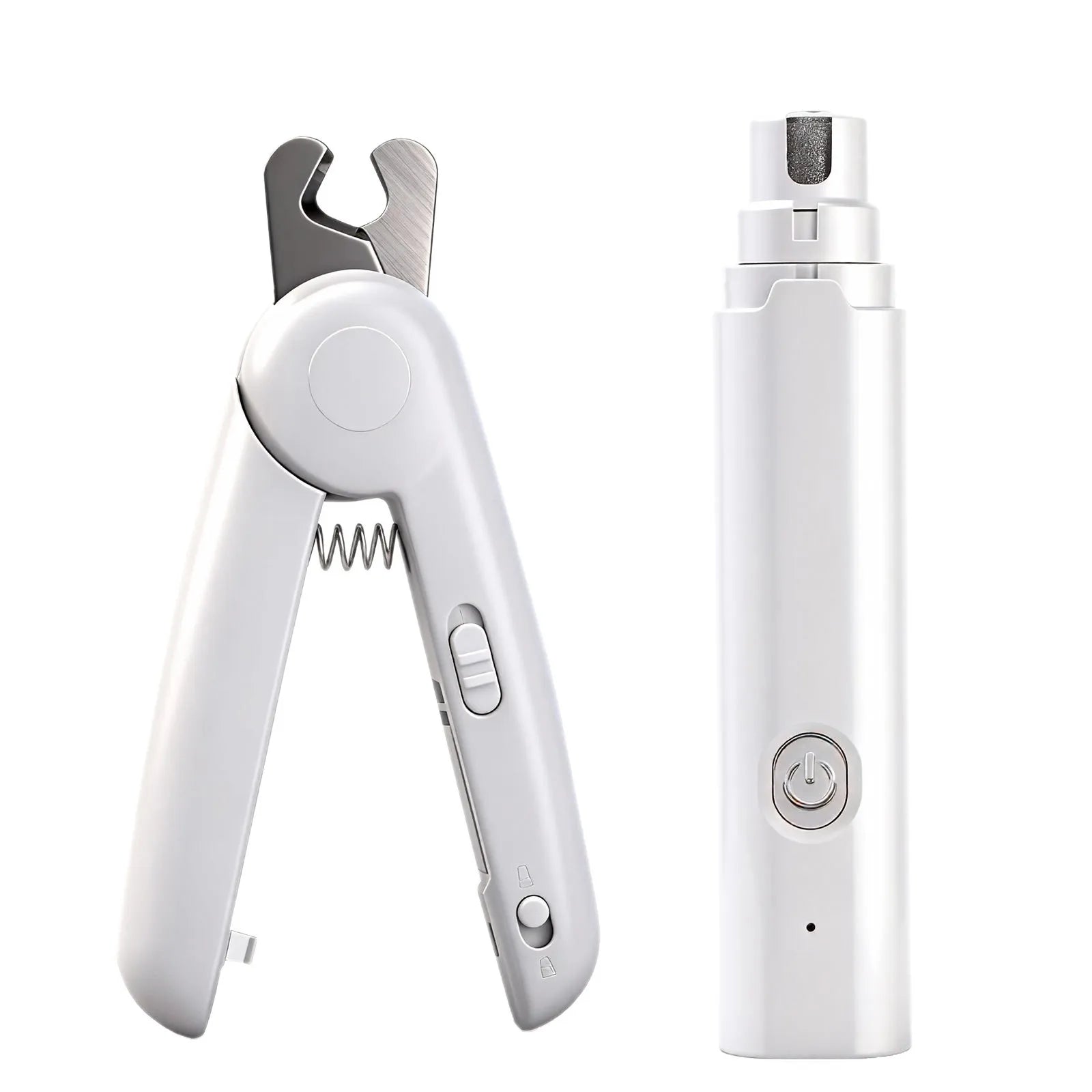 Rechargeable Pet Nail Grinder & Clipper with LED Light