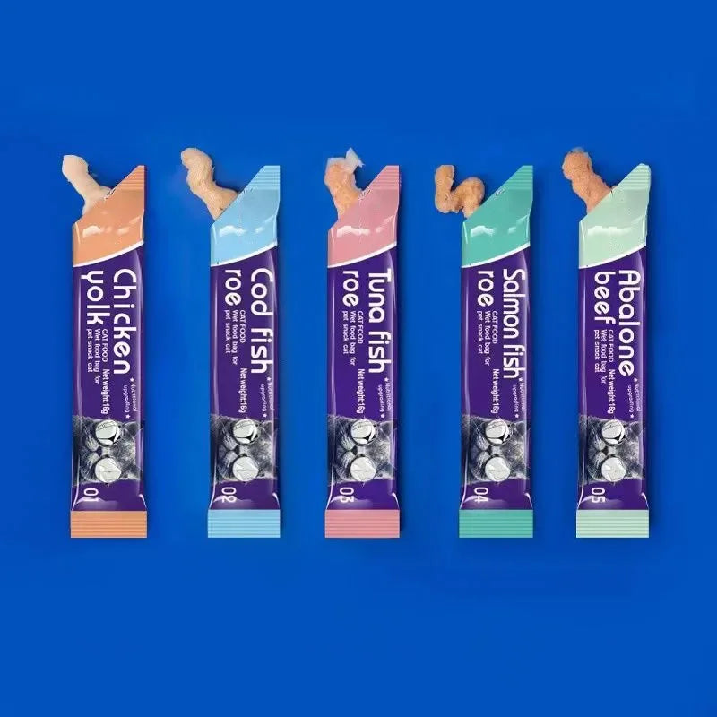 Mixed Flavor Cat Liquid Treats – 30 Pack
