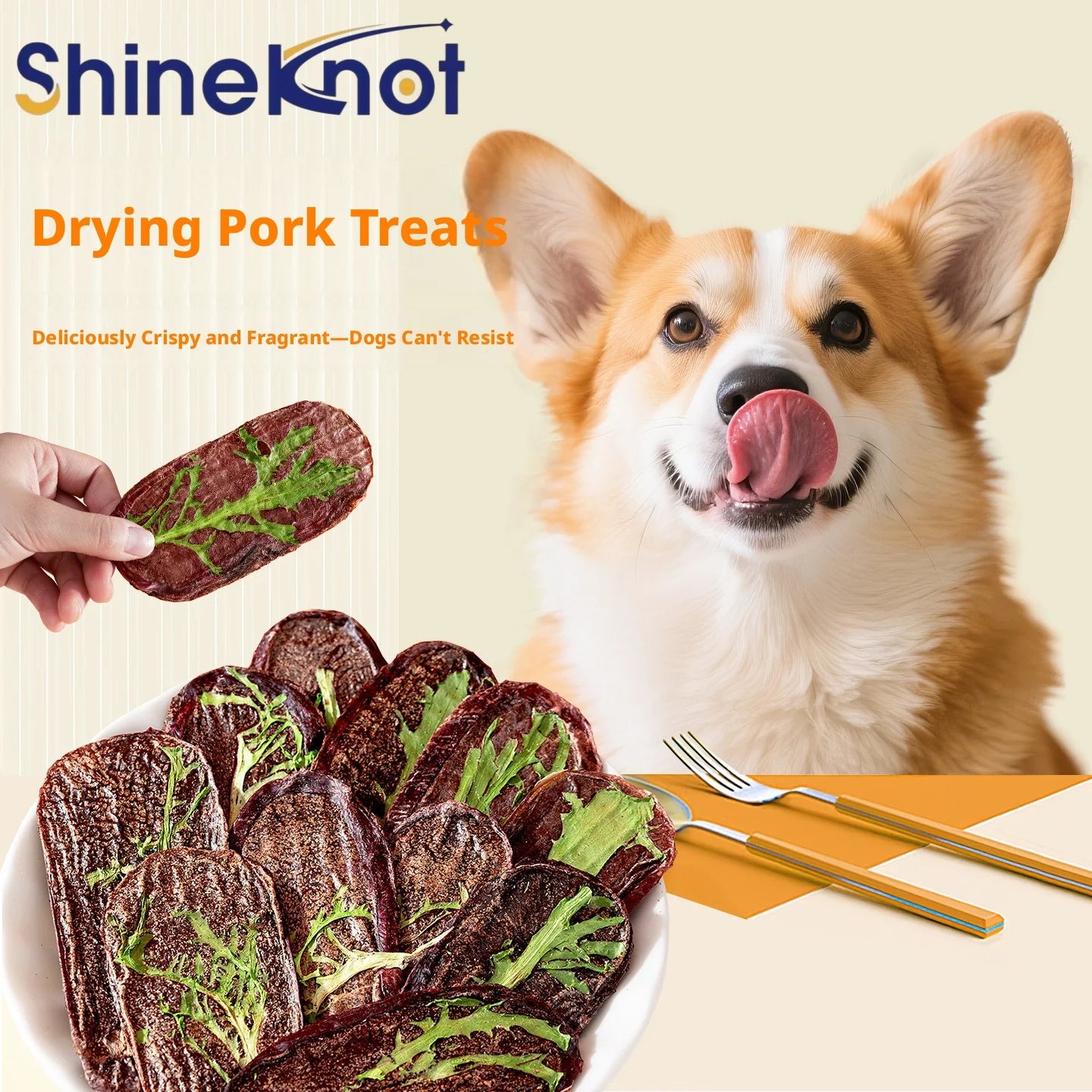 Freeze-Dried Pig Chew Treats for Dogs & Cats