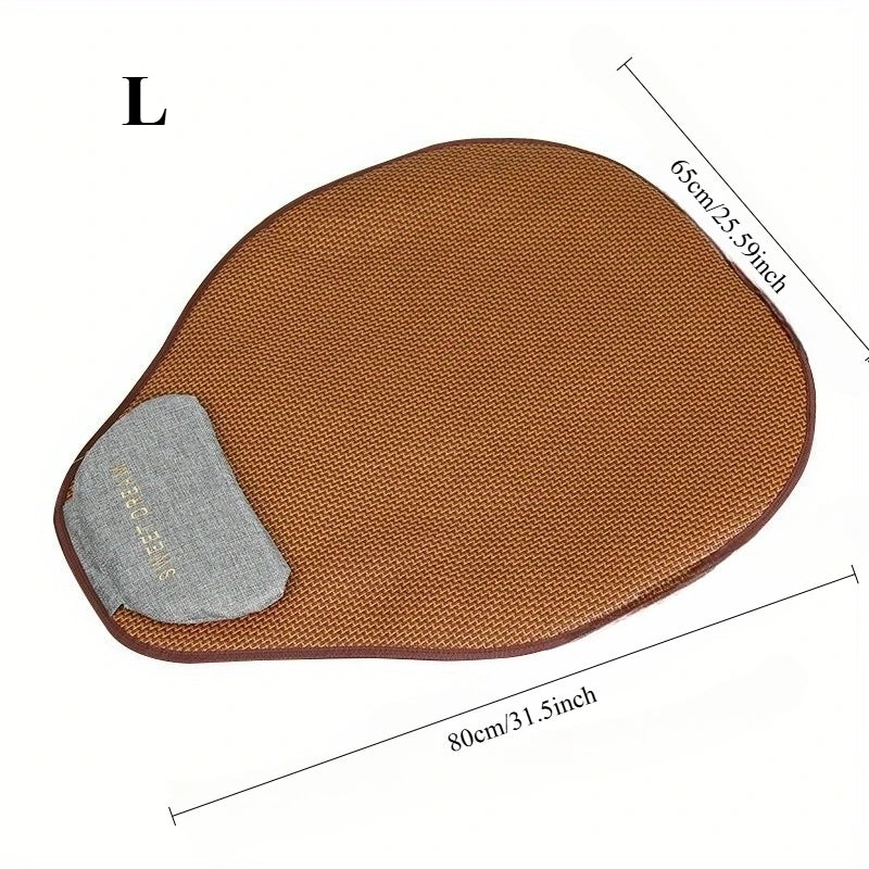 Breathable Ice Silk Cooling Mat for Cats & Dogs