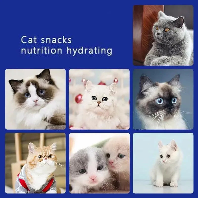 Mixed Flavor Cat Liquid Treats – 30 Pack