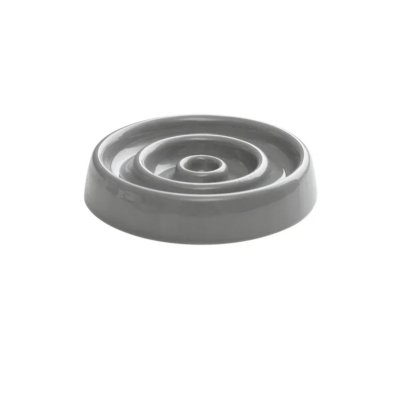 Ceramic Anti - Gulping Pet Feeding Container