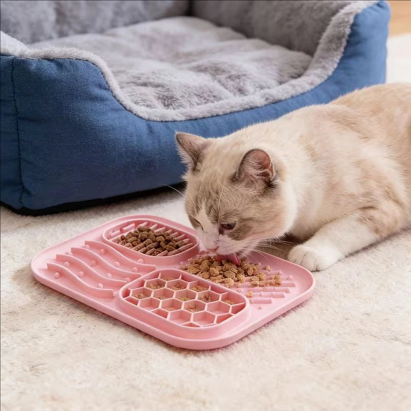 Silicone Pet Slow Feeder Licking Mat