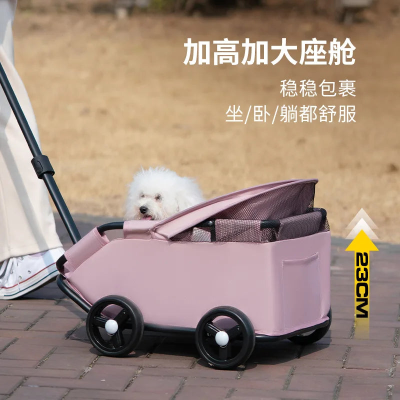 Lightweight Foldable Pet Stroller