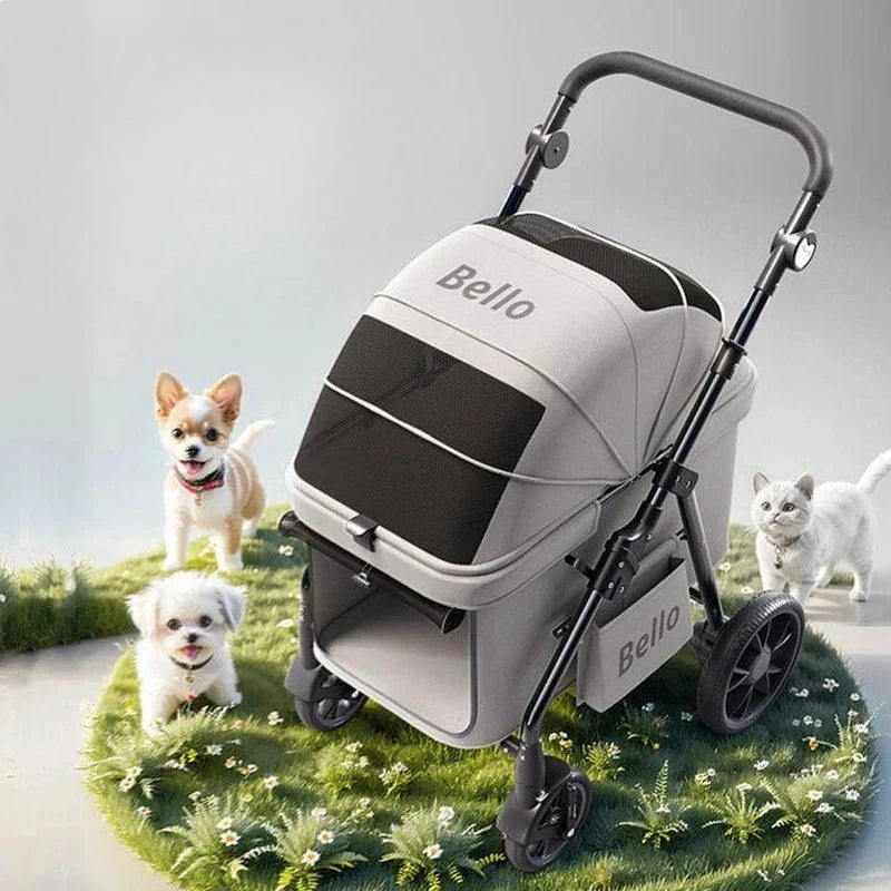 Foldable Lightweight Pet Stroller