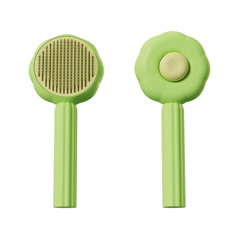 Self-Cleaning Slicker Brush for Dogs & Cats