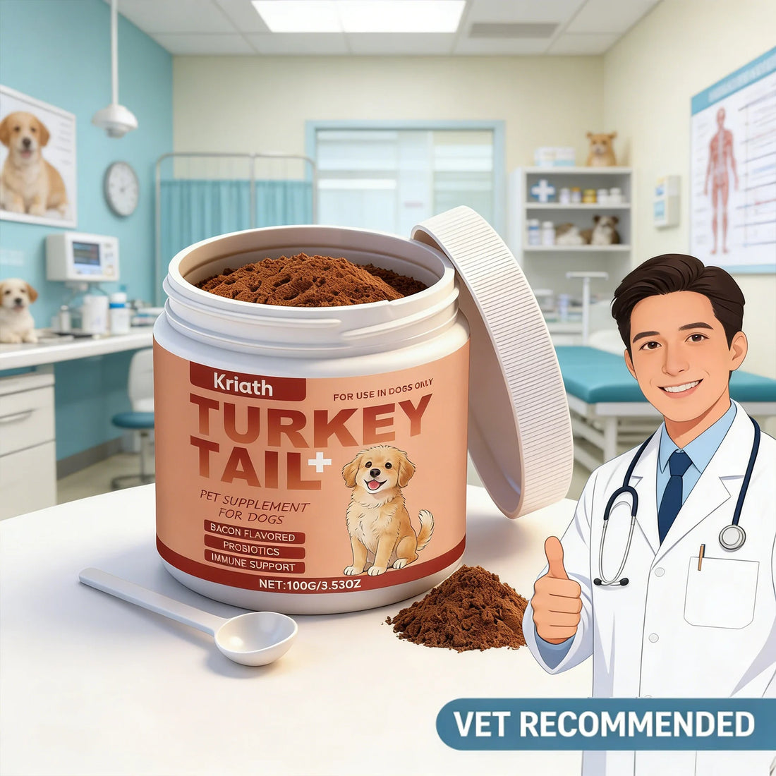 Bacon-Flavored Pet Nutritional Supplement