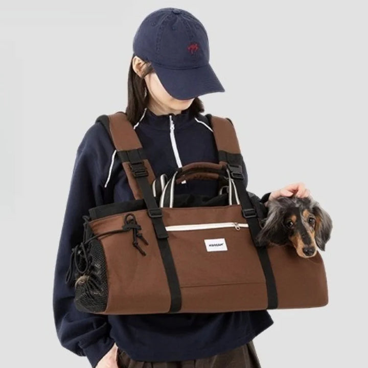 Nylon Dachshund Pet Carrier Backpack