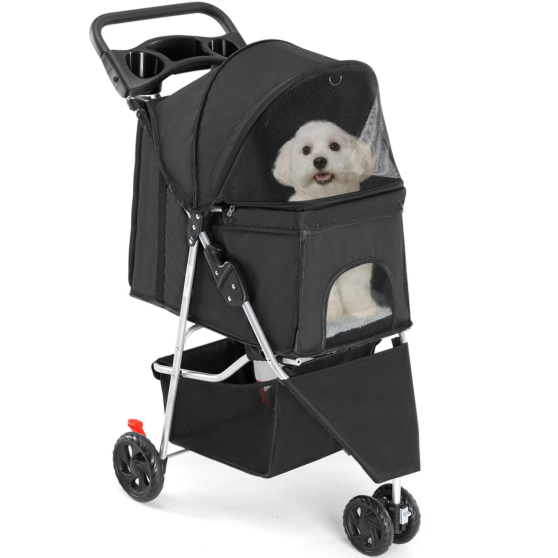 3-Wheel Foldable Pet Stroller
