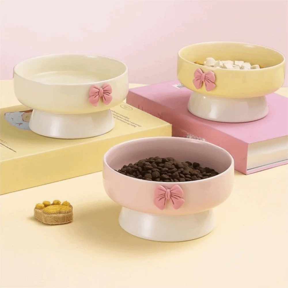 Large Ceramic Pet Bowl with Non-Slip Base