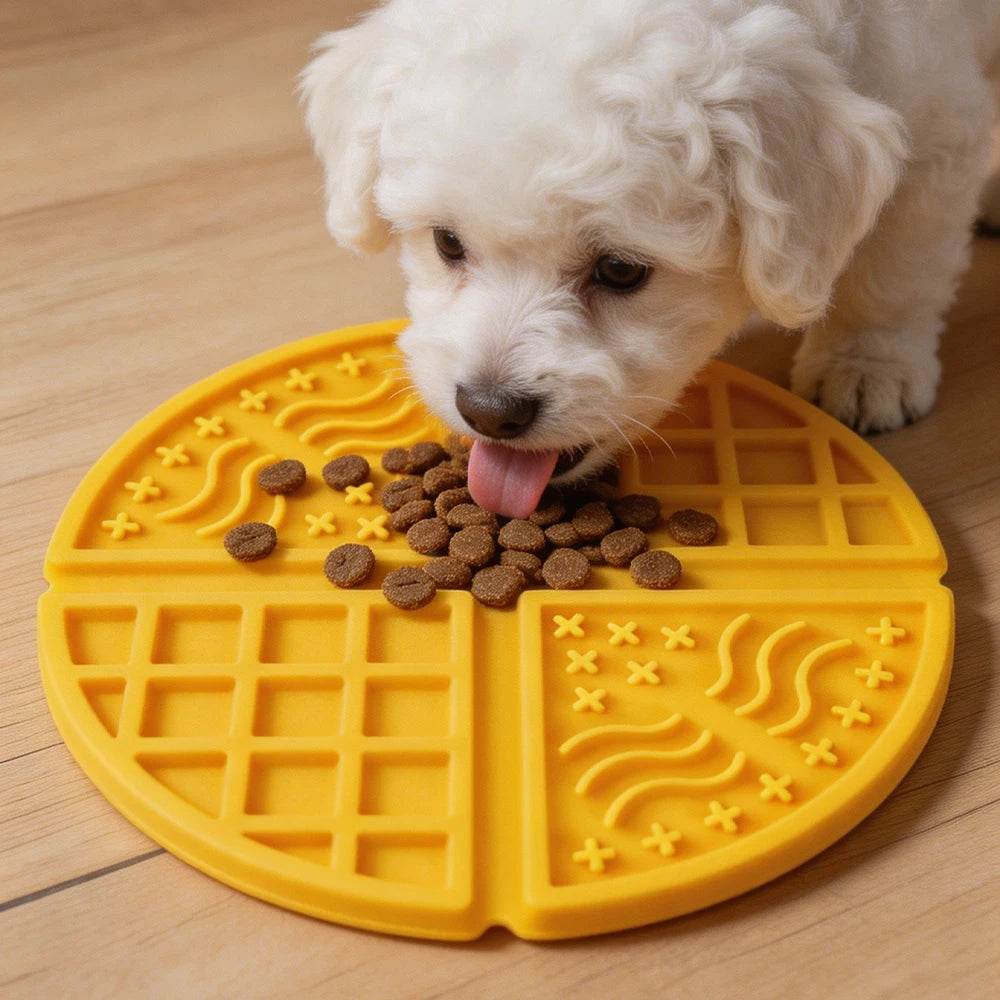 Round Silicone Pet Lick Mat