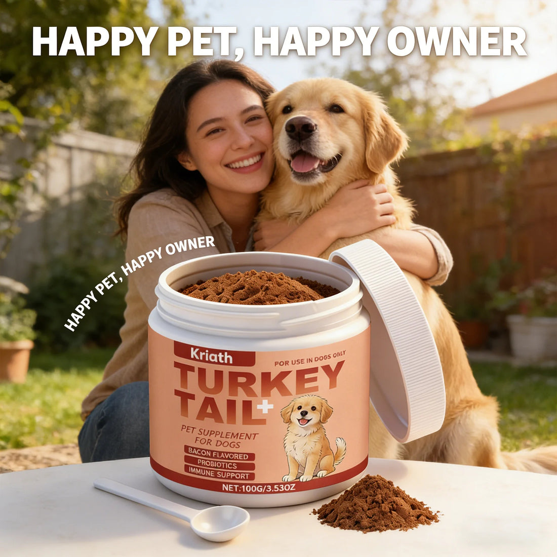 Bacon-Flavored Pet Nutritional Supplement