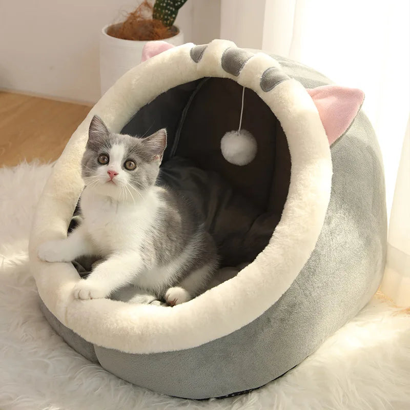 Foldable Washable Cartoon Pet Bed