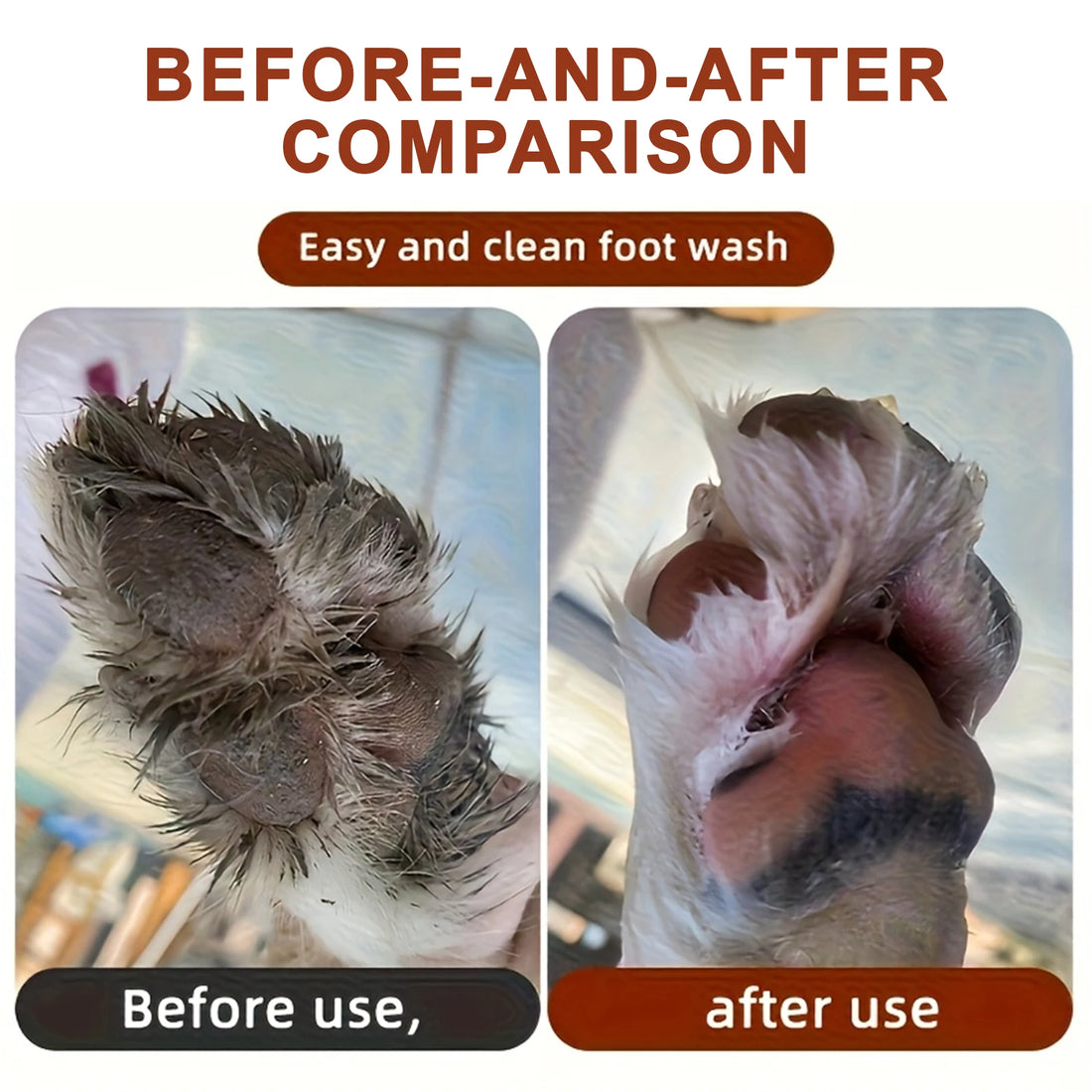 Pet Paw Cleaner Cup for Easy Paw Washing