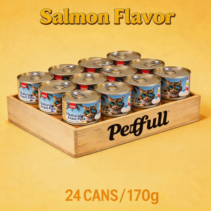 Premium Mixed-Flavor Canned Pet Food