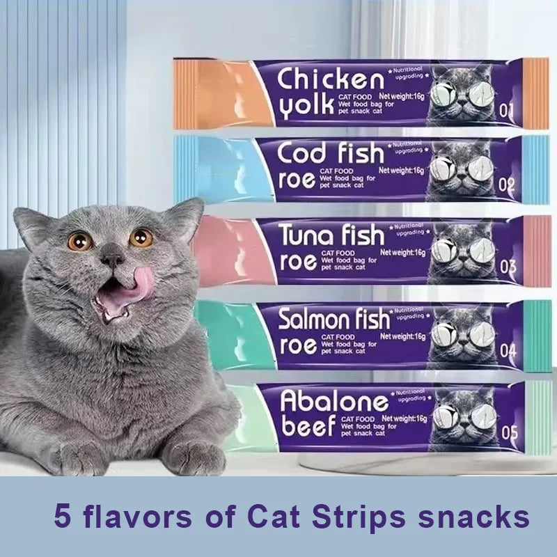 Mixed Flavor Cat Liquid Treats – 30 Pack