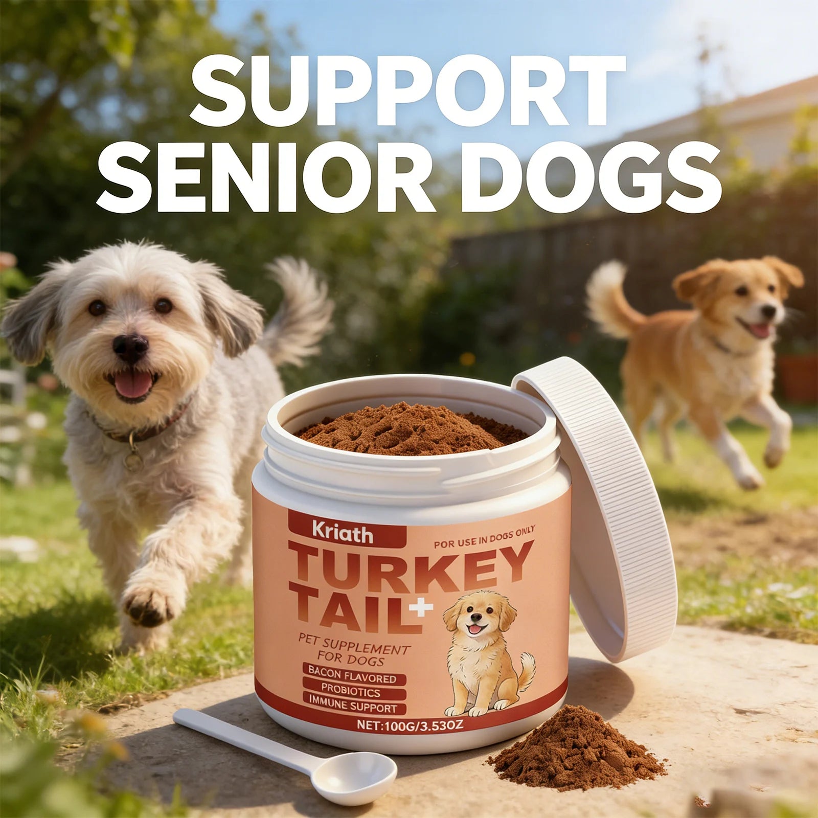 Bacon-Flavored Pet Nutritional Supplement