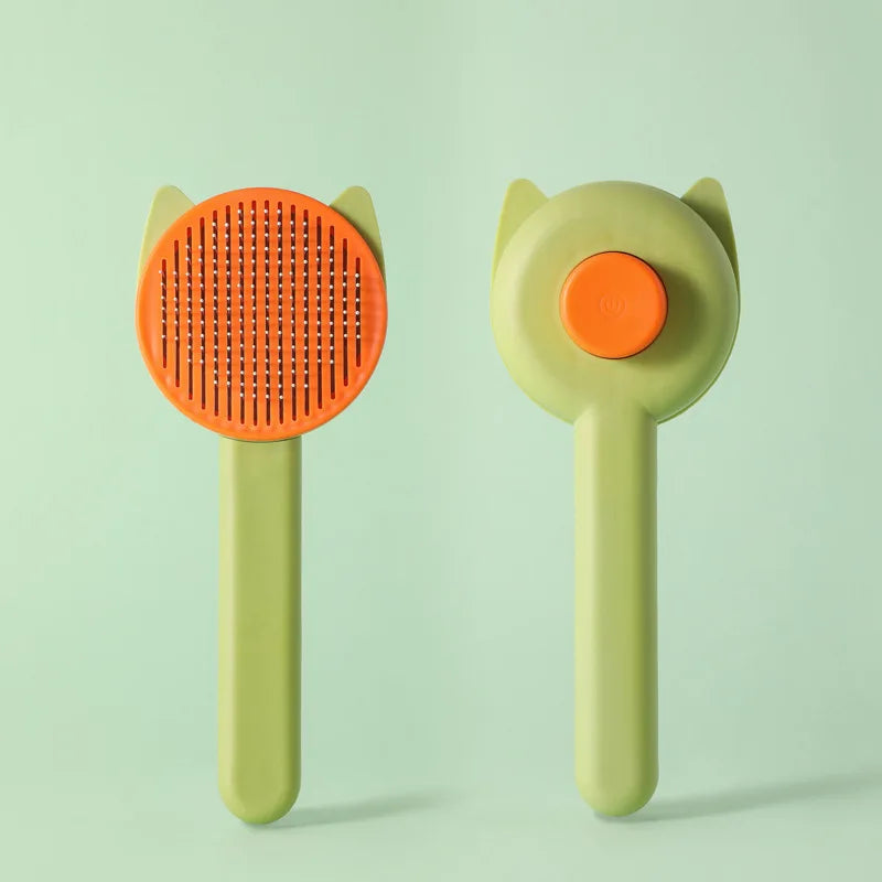 Self-Cleaning Slicker Brush for Dogs & Cats