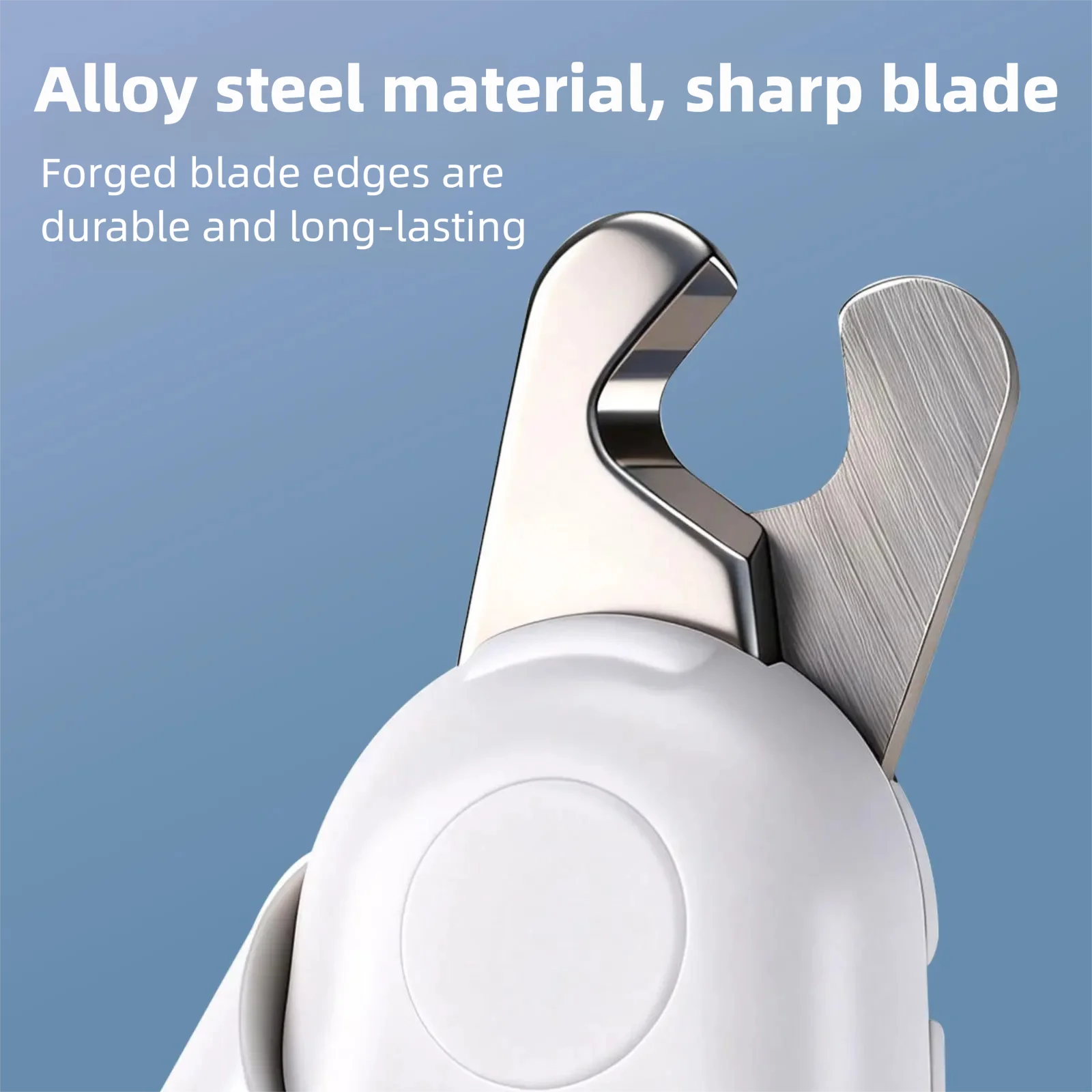 Rechargeable Pet Nail Grinder & Clipper with LED Light