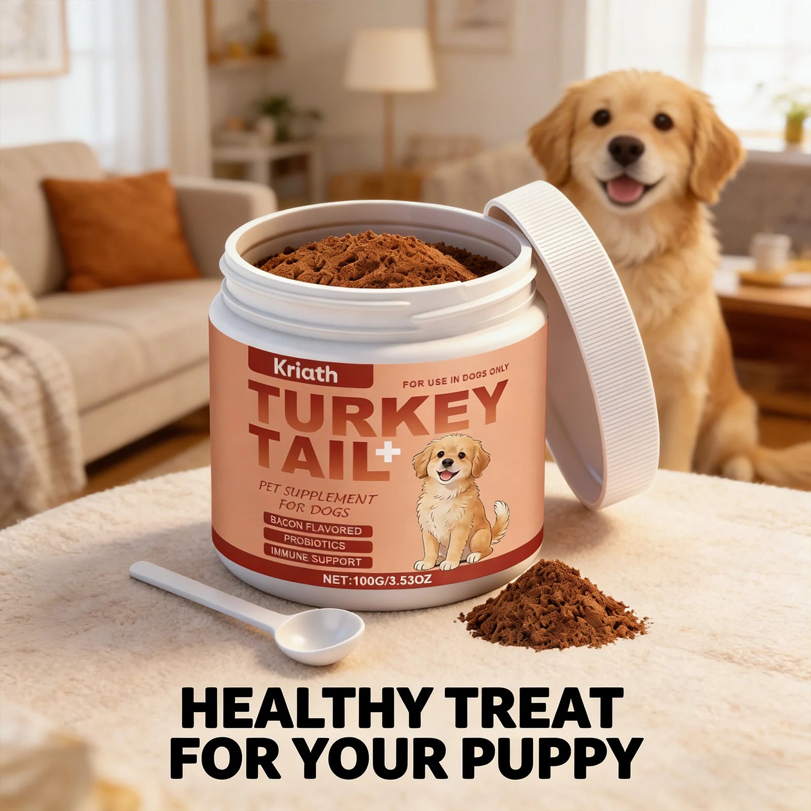 Bacon-Flavored Pet Nutritional Supplement