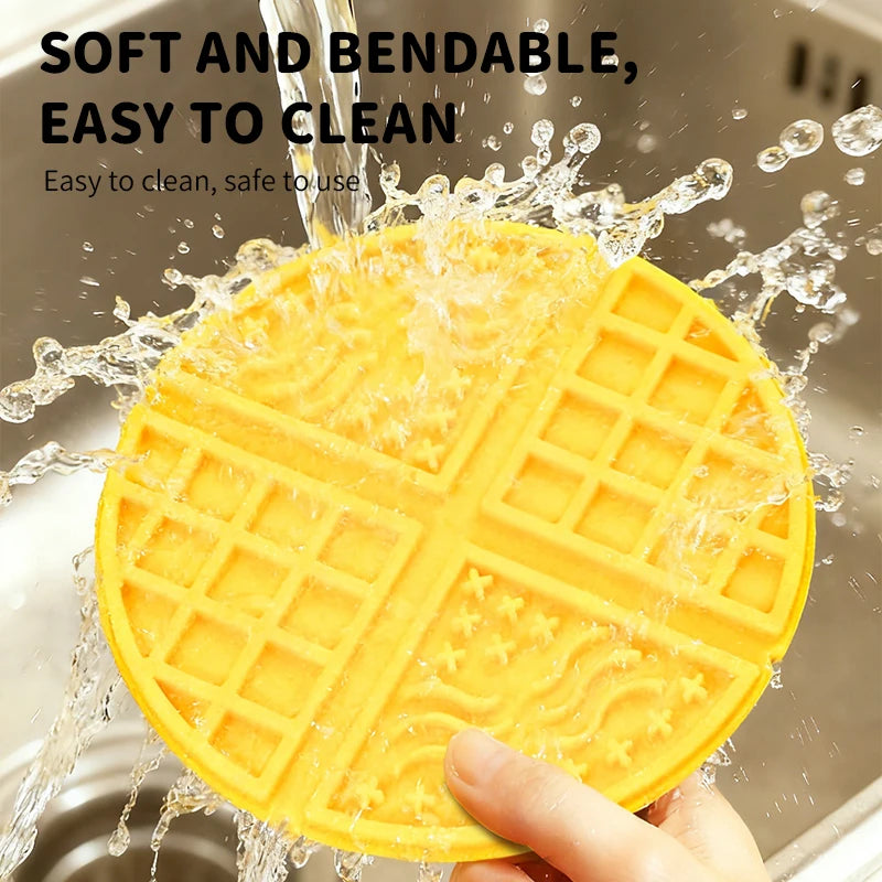 Round Silicone Pet Lick Mat