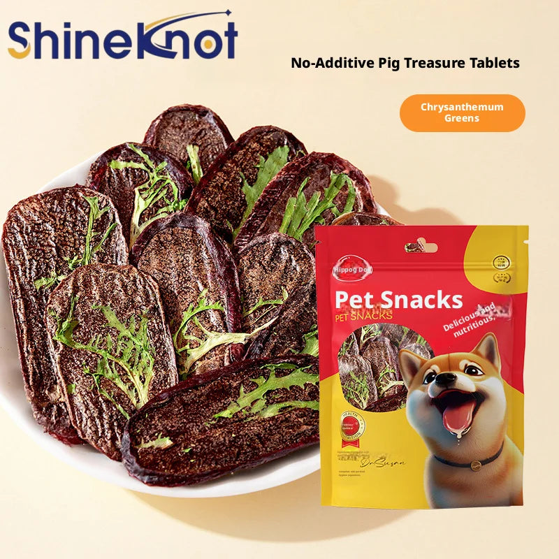 Freeze-Dried Pig Chew Treats for Dogs & Cats
