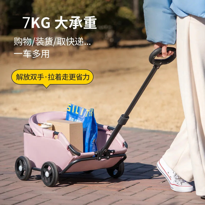 Lightweight Foldable Pet Stroller