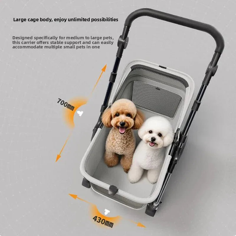 Foldable Lightweight Pet Stroller