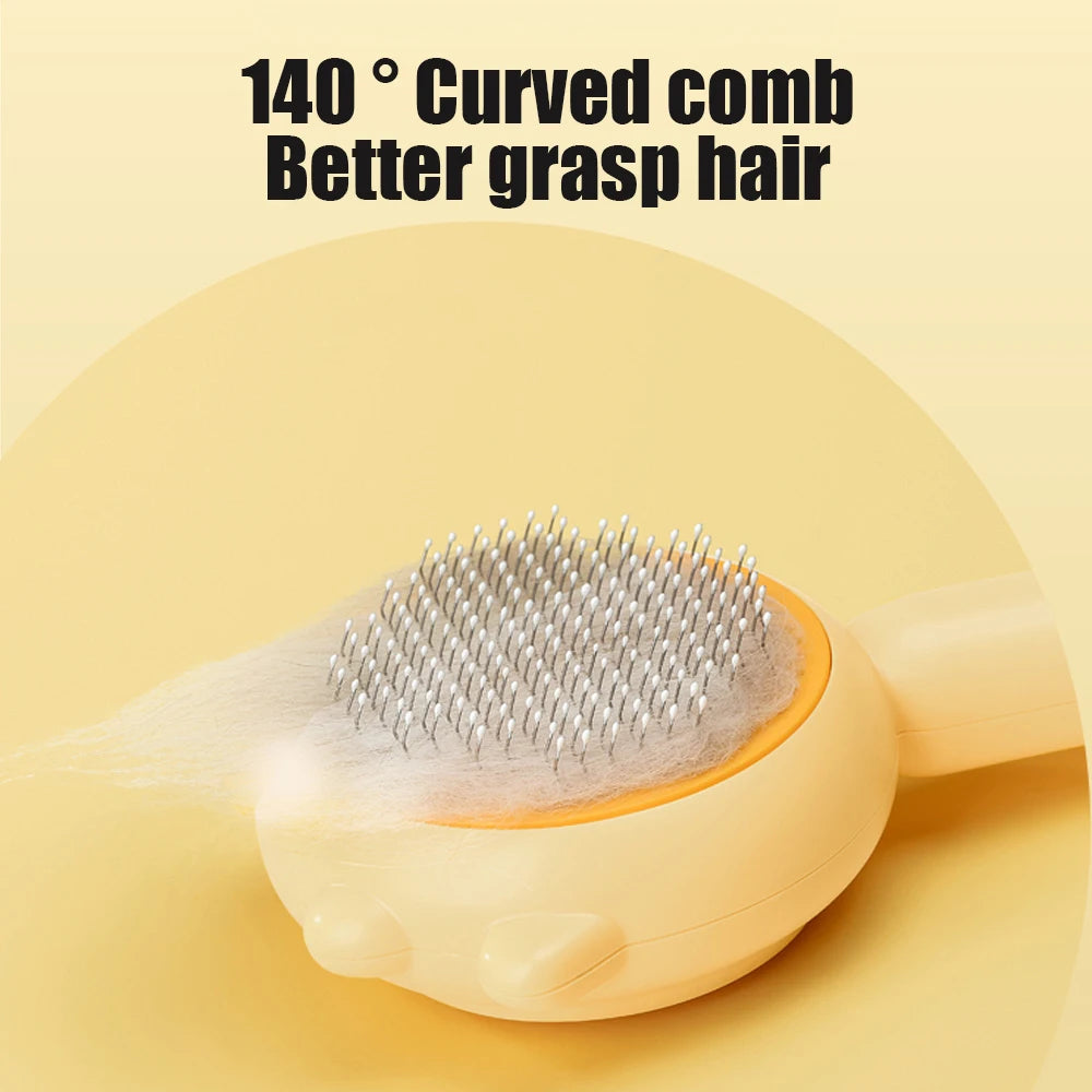 Self-Cleaning Slicker Brush for Dogs & Cats
