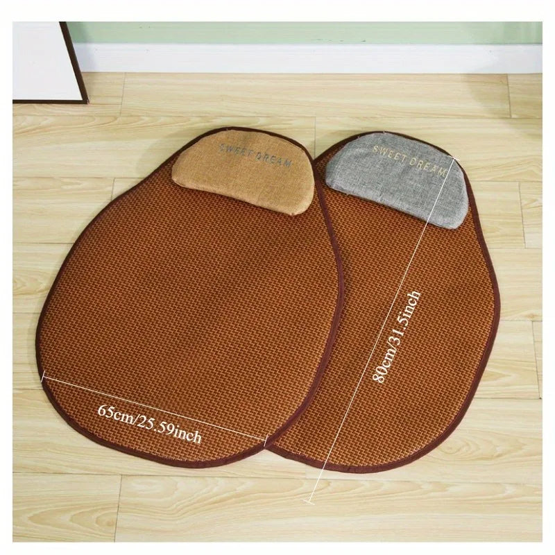 Breathable Ice Silk Cooling Mat for Cats & Dogs